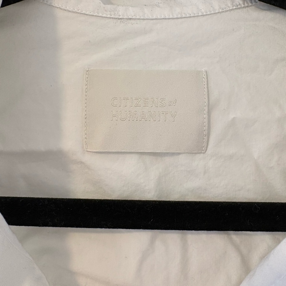 Citizens Of Humanity White Button-Down Shirt - Picture 4 of 8